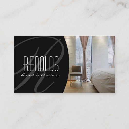 Interior Designer Visitekaartje (Voorkant)