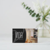 Interior Designer Visitekaartje (Staand voorkant)