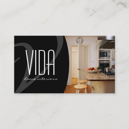 Interior Designer Visitekaartje (Voorkant)