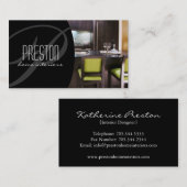 Interior Designer Visitekaartje (Voorkant / Achterkant)