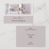 Interior Designer Visitekaartje (Voorkant / Achterkant)