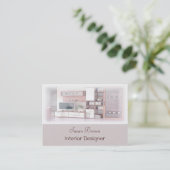 Interior Designer Visitekaartje (Staand voorkant)