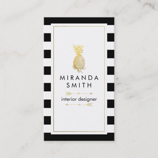 Interior Designer Visitekaartje - Afmetingen afbee (Voorkant)