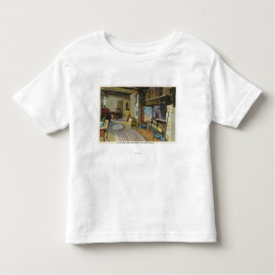 Interior Kitchen Uitzicht van het John Alden House Kinder Shirts