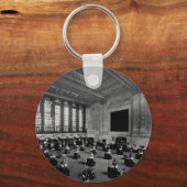 Interior New York Stock Exchange Lower Manhattan Sleutelhanger (Voorkant)