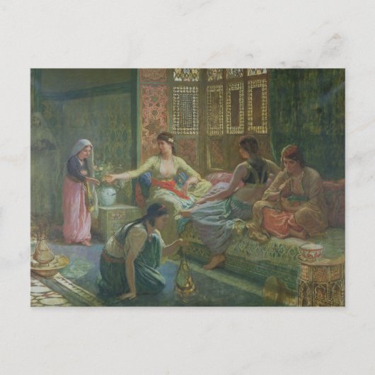 Interior of a Harem, c.1865 Briefkaart (Voorkant)