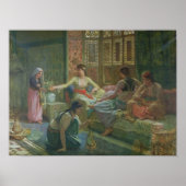 Interior of a Harem, c.1865 Poster (Voorkant)