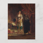 Interior of a Harem in Oran, c.1847 Briefkaart (Voorkant)