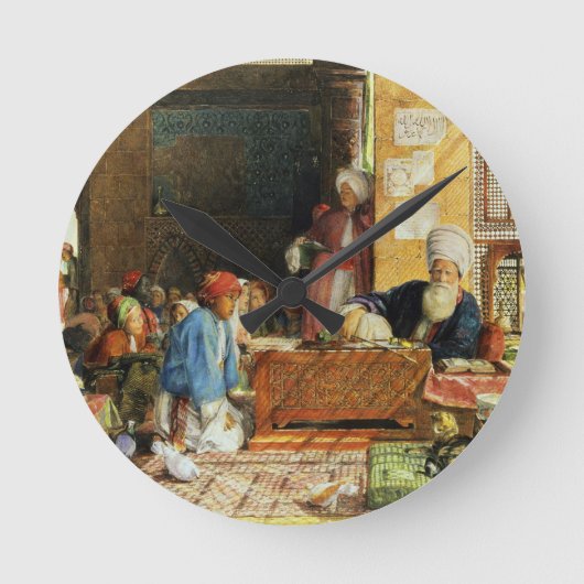 Interior of a School, Cairo, 1890 (w/c) (zie ook Ronde Klok (Voorkant)