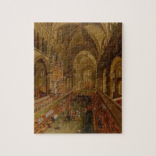 Interior of Canterbury Cathedral, c.1675-1700 (oil Legpuzzel (Verticaal)