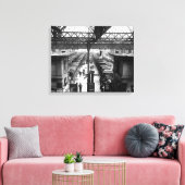 Interior of Charing Cross Station, Londen Canvas Afdruk (Insitu (Woonkamer))