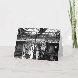 Interior of Charing Cross Station, Londen Kaart