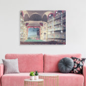 Interior of Drury Lane Theater, 1808 Canvas Afdruk (Insitu (Woonkamer))