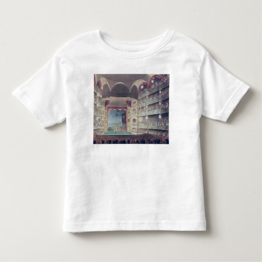 Interior of Drury Lane Theater, 1808 Kinder Shirts (Voorkant)