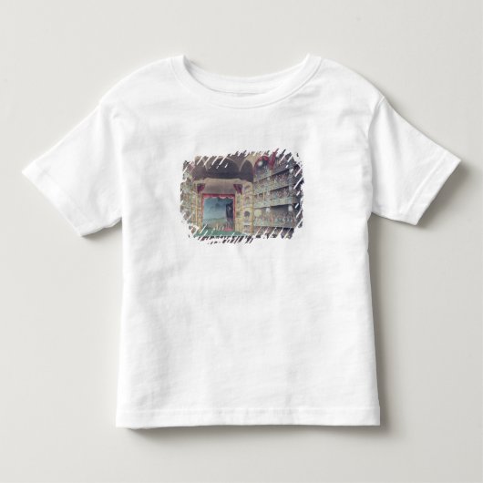 Interior of Drury Lane Theater, 1808 Kinder Shirts (Voorkant)