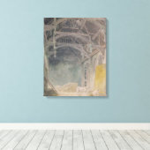 Interior of St. John's Palace, Eltham, c.1793 (w/c Canvas Afdruk (Insitu (Houten vloer))