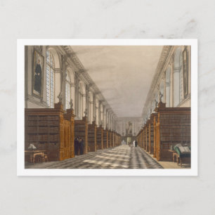 Interior of Trinity College Library, Cambridge, fr Briefkaart