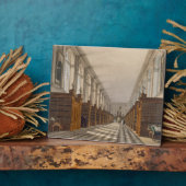 Interior of Trinity College Library, Cambridge, fr Fotoplaat (Zijkant)