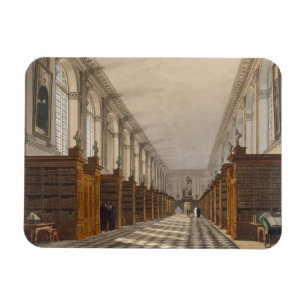 Interior of Trinity College Library, Cambridge, fr Magneet