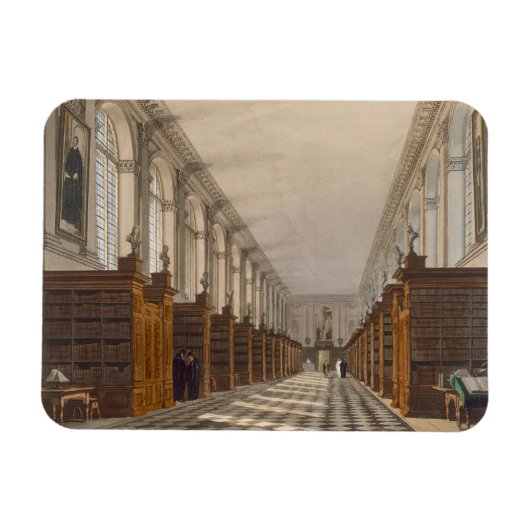 Interior of Trinity College Library, Cambridge, fr Magneet (Horizontaal)