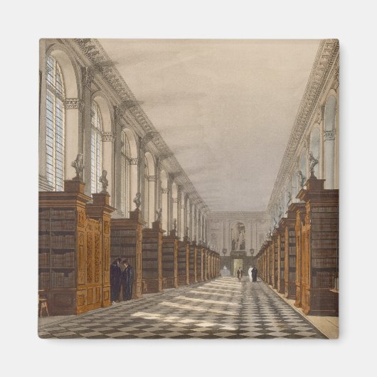 Interior of Trinity College Library, Cambridge, fr Magneet (Voorkant)