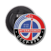 Interkosmos Button Flesopener (Voorkant)