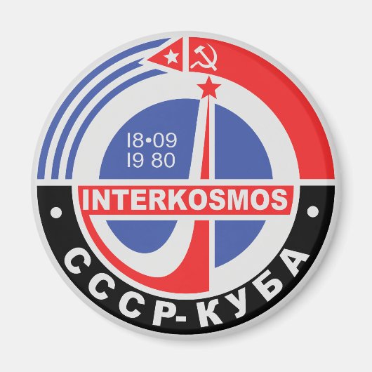 Interkosmos Magneet (Voorkant)