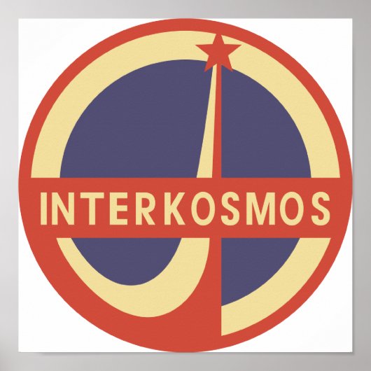 Interkosmos Poster (Voorkant)