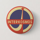 Interkosmos Ronde Button 5,7 Cm (Voorkant)