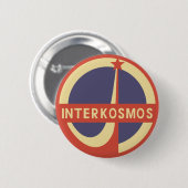 Interkosmos Ronde Button 5,7 Cm (Voorkant /achterkant)