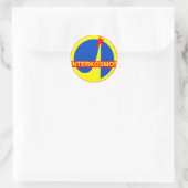 Interkosmos Ronde Sticker (Tas)
