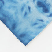 Interlace II Shibori Fleece Deken (Hoek)