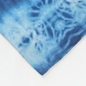 Interlace Shibori Fleece Deken (Hoek)