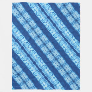 Interlace Shibori Fleece Deken