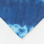 Interlace Shibori Fleece Deken (Hoek)