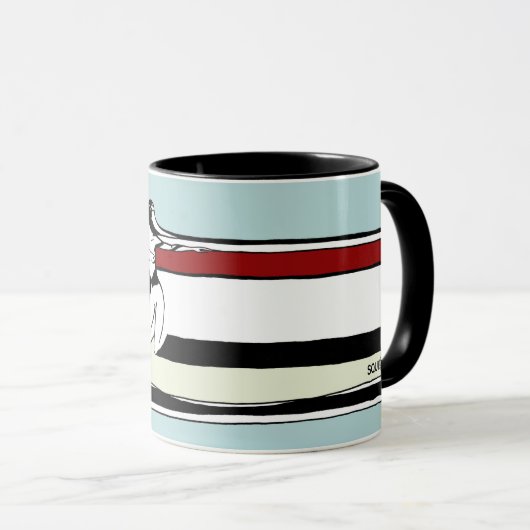 Interlacement Vrouw Voices Mok (Voorkant rechts)