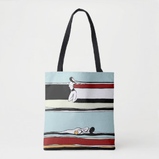 Interlacement Vrouw Voices Tote Bag