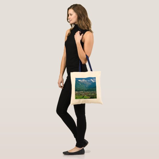 Interlaken en Jungfrau Tote Bag (Voorkant (model))