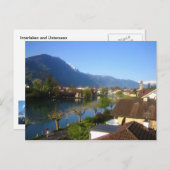 Interlaken en Unterseen Briefkaart (Voorkant / Achterkant)