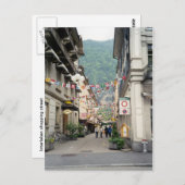 Interlaken shopping street briefkaart (Voorkant / Achterkant)