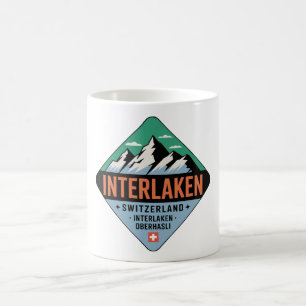 Interlaken Zwitserland Bergmok Koffiemok
