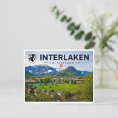 Interlaken - Zwitserland Briefkaart (Staand voorkant)