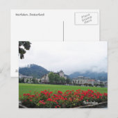 Interlaken, Zwitserland Briefkaart (Voorkant / Achterkant)