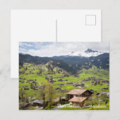 Interlaken, Zwitserland Briefkaart (Voorkant / Achterkant)
