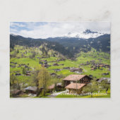 Interlaken, Zwitserland Briefkaart (Voorkant)