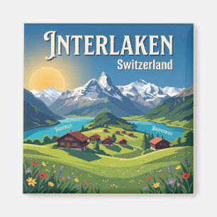 Interlaken Zwitserland Magneet