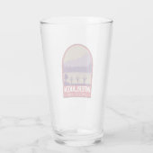 Interlaken Zwitserland Travel Art Vintage Glas (Achterkant)