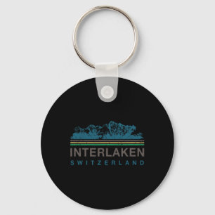 Interlaken Zwitserland Zwitserse Bergbeklimmen Ret Sleutelhanger