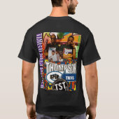 INTERLLUDE MUSIC FESTIVAL Basic T-shirt met donker (Achterkant)