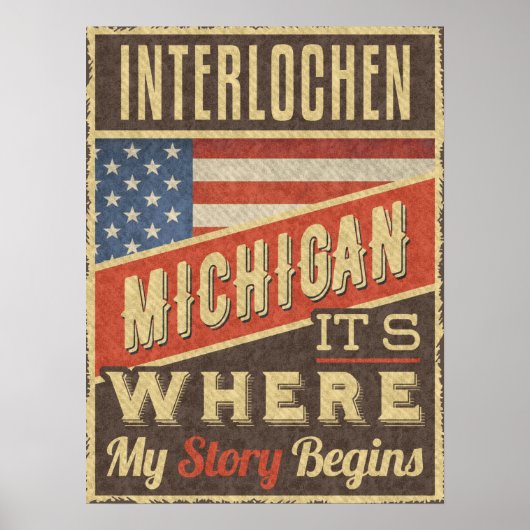 Interlochen Michigan Poster (Voorkant)